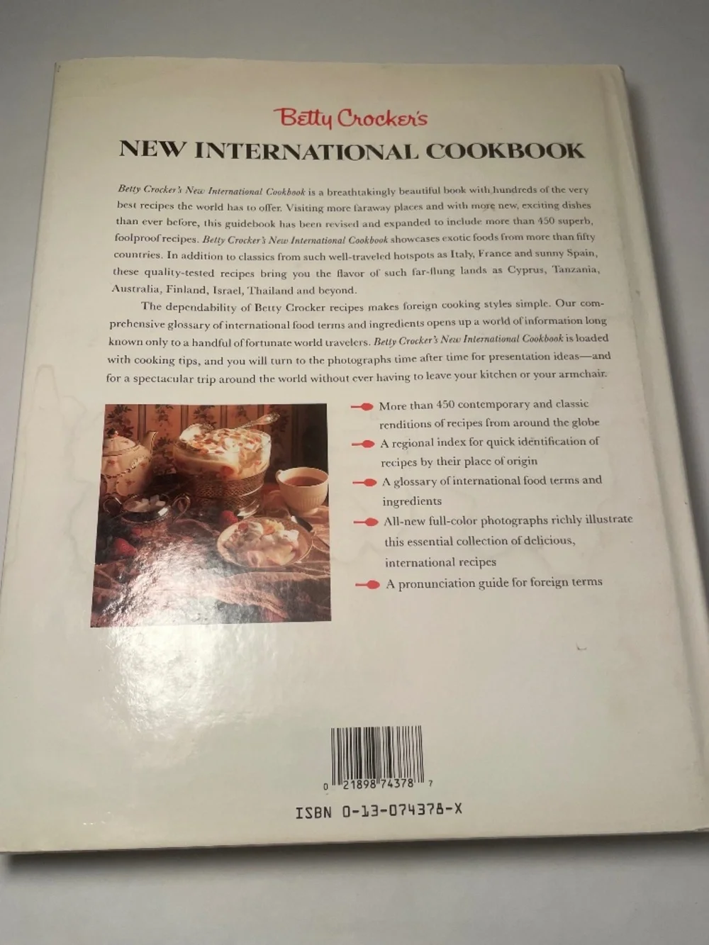 Betty Crocker New International Cookbook Vintage 1989 Hardcover First Edition